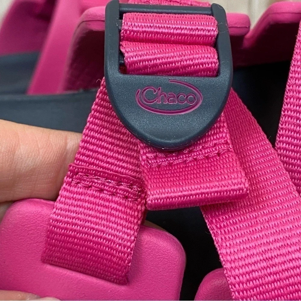 Chaco Chillos Kids Magenta Slide Sandals Size‎ 5